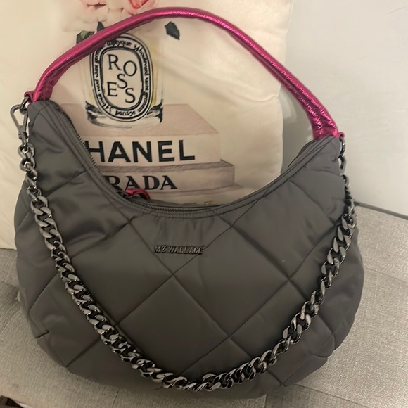 MZ Wallace Handbags - MZ Wallace Ash Quilted Shoulder Bag